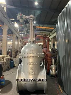 Gear Gate Valve DN1000 PN16 Siap Dikirim